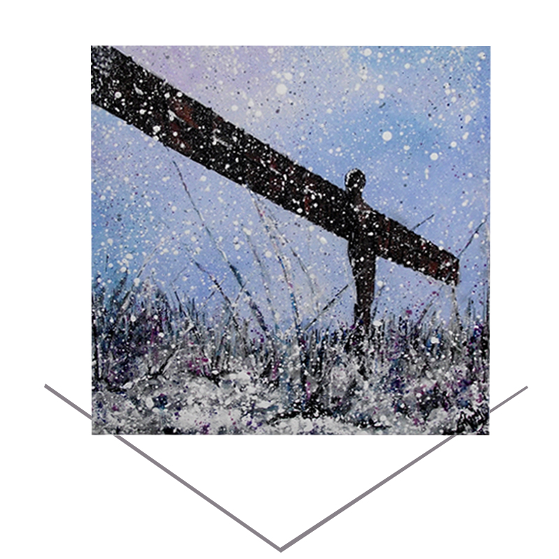 Angel of the North Greeting Card